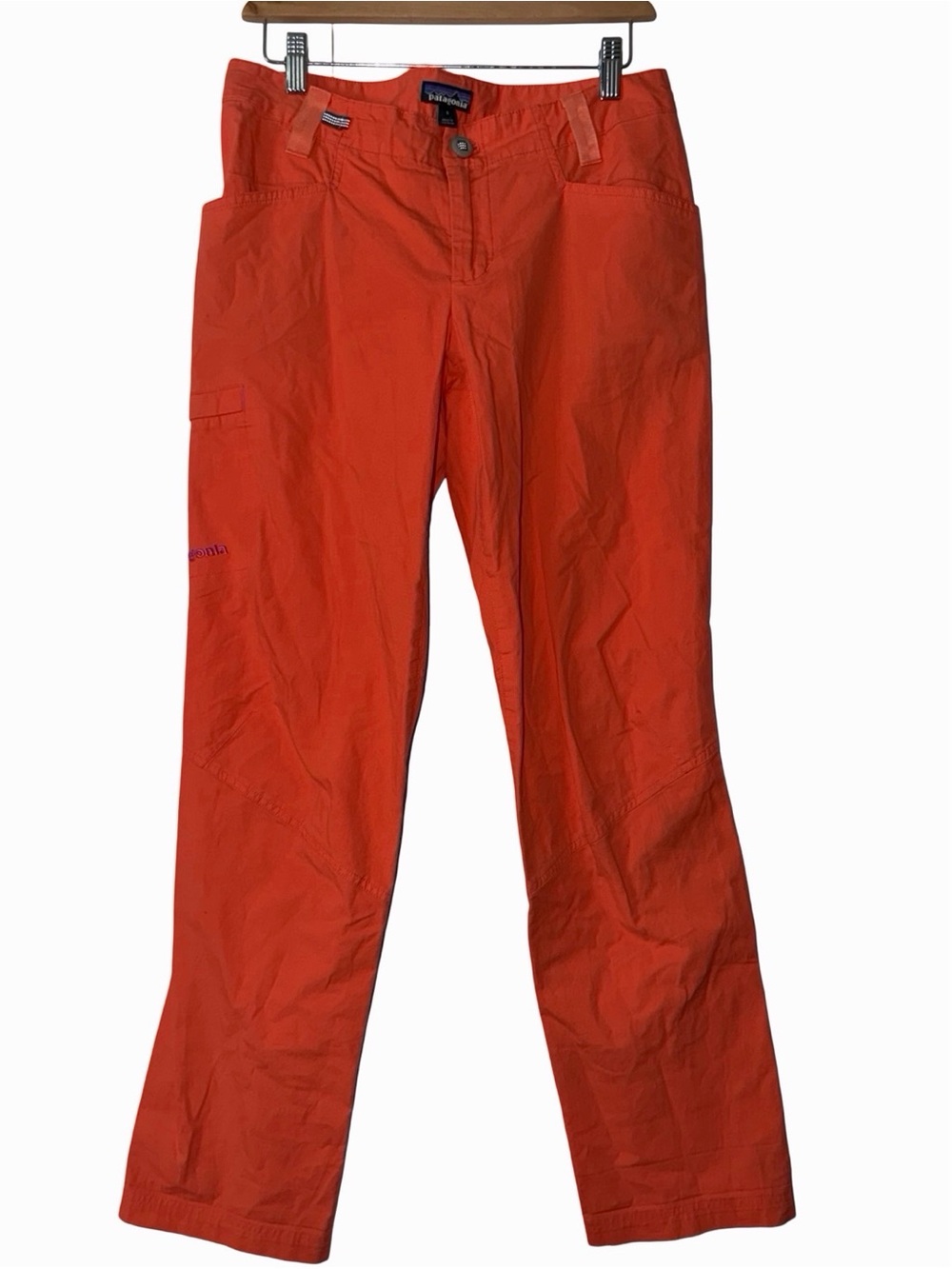 Patagonia Orange Cargo Pants Size 6